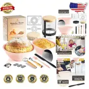 All-in-One Sourdough Starter Kit with Silicone Proofing & Baking Essentials