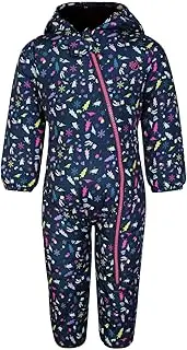 [Dare 2b] Baby Bambino II Ditsy Print Waterproof Snowsuit (UK Size: 0-6 Months) (Snowflake)