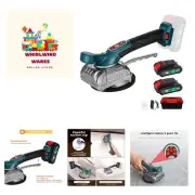 Tile Vibrator Leveling Machine, 5 Speed Adjustable Tile Suction Cup Vibrating...