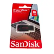 SanDisk USB Flash Drive Cruzer Blade 16 GB NEW Unopened Easy Storage Solution