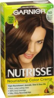 Garnier Nutrisse Ultra Creme Nourishing Permanent Hair Color 50 Medium Natural B