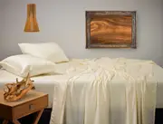 Moonshadow Silky Touch Luxury Tencel Sheet Set Eggshell