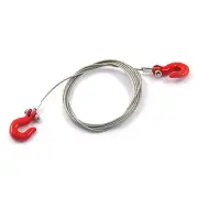 Yeah Racing 1/10 RC Rock Crawler Steel Wire Rope W/ Hook RC4WD Axial YA-0373