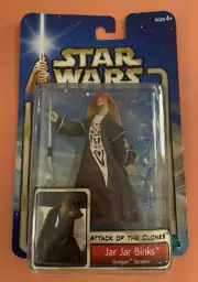 2002 Hasbro Star Wars Saga Collection #02-24 Jar Jar Binks Gungan Senator MOSC