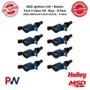 MSD Ignition Coil Blaster Blue 8 Pack 3-Valve For 05-08 Ford, Mercury, Lincoln (for: Ford)