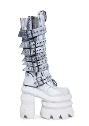 [Widow] Never A Sellout Platform Boots - White