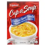 Soup Secrets Lipton Cup-a-soup Instant Soup Chicken Noodle 4 Count For