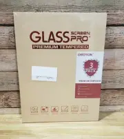3 Pack Tempered Glass Screen Protector for Galaxy Tablet A (10.1 inch)