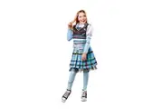 Monster High Frankie Stein Deluxe Monster High Costume Dress Up Halloween Size L