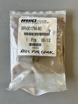 REGO Cryo-Flow BR-001786-80 Regulator Repair Kit BR-1786-80 New