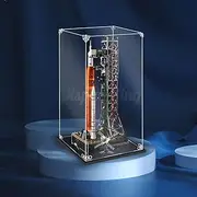 Acrylic Display case with Screw for Lego® NASA Artemis Space Launch Systen 10341(Lego Set is not Included) (with Background) AU Stock