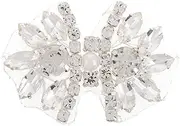 HEALSOPTHY Stylish Rhinestone Bow Knot Patches for DIY Decor Adhesive Backing for Shoes Hats and Clothing