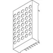 LDM-15257MI Led Matrix Display Dot Module 5X7 1.5" 565NM Green Anode Column Cath