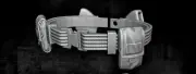 Blade Vampire Hunter custom belt v1 for action figures 4" 6" 7" 12"