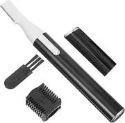 Ipetboom Compact Electric Eyebrow Trimmer Hair Remover Comb Brush for Women Grooming Tool Eyebrow Shaving Razor Multi-functional Facial Hair Trimmer