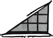 Car Ceiling Storage Net,Triangle Car Storage Net - Adjustable Straps, Heavy-Duty, Space-Saving Automobile Interior Accessories for Outdoor Adventure Long Distance Travel