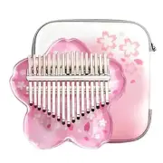 Acrylic Kalimba 17 21 Key Chromatic Thumb Piano Beginner Kalimbas Music Keyboard