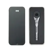Hex End EDC Ratchet Wrench - Accessary for Multitools with 1/4" Hex Bits Adap...