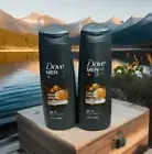 {2} Dove Men + Care Thick & Strong 2-in-1 Shampoo + Conditioner 12 fl.oz.
