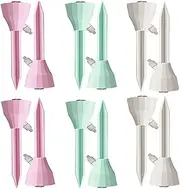 12Pcs Self Watering Spikes,Adjustable Plant Watering Devices,Automatic Plant Waterer Slow Release Control Valve Switch,Bottle Plant Drip Irrigation Spike Self Watering Spike,Plant Self Watering Spikes