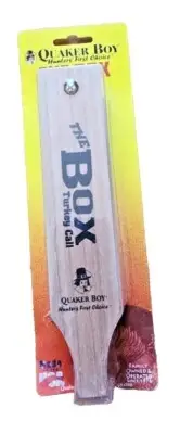 Quaker Boy The Box Turkey Box Call Yelp Cluck Gobble Cutt Whine