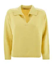 v-neck sweater 40,42 Yellow