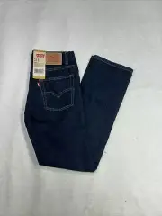 NWT Levi's 511 Sise 16 Reg Slightly Tapered Leg Slim Fit Dark Wash Jeans 28x28