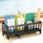 Sponge Holder for Kitchen Sink, Sink Caddy, Rustproof 304 Stainless Steel Dish