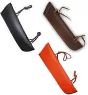 Full Grain Finished Tanned Leather Bass Bow Quiver, Musical Instruments, String