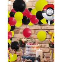 在飛比找ETMall東森購物網優惠-新卡通寶可夢乳膠氣球兒童生日派對裝飾用品神奇寶貝主題場景布置