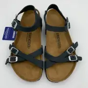 Birkenstock New w/ Box Kumba Black Oiled Leather Narrow Width - Select Size