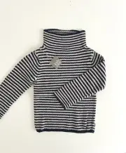 [Kidscase] Blue Turtle Neck Sweater - New with Tag