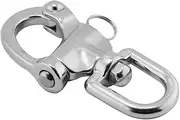 jojofuny Swivel Carabiner Clip Quick Release Buckle for Outdoor Activities Versatile Spring Snap Hook for Camping and Hiking
