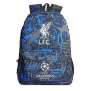 Graffiti Liverpool Uefa Champions League Shoulder Bag Fan Backpack Student Schoolbag Storage Bag high quality