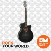 Tanglewood TWBBSFCE Blackbird Acoustic Guitar Superfolk Smokestack Satin Pickup