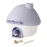 Mushroom House Humidifier Lamp Essential Oil Diffuser 300ml for Home Bedside
