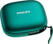 Philips Portable Power Banks Rechargeable Hand Warmer Ultra Lightweight, 2-Stage Temperature Adjustment, 5000mAh Power Bank, Long Standby Time USB-Chargeable Handwarmer for Ski Snow Outdoor