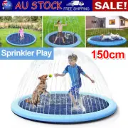 Play Mat Water Toy Dog Splash Pad Centre Pool Beach Spray AU