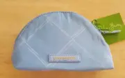 Vera Bradley Mini Cosmetic Bag/Pouch with Lotion Packets Light Blue NWT