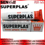 SUPERPLAS LIM PVC PIPE GLUE PERALON SUPER PLAS TUBE 塑料管包裝牙膏配