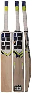 SS Kashmir Willow Leather Ball Cricket Bat, Exclusive Cricket Bat for Adult Full Size with Full Protection Cover Short Handel 2020 Series