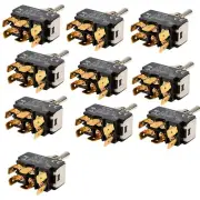 10-Pack HQRP Toggle Switch for HY29B 2011 Forest River Flagstaff 176ltd Pop-up