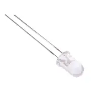 50 x UV 5mm Water Clear LED 395nm 270mcd 25°