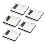 Micro SD (TF) Memory Card Socket Connector 10 Pin No Push 5pcs