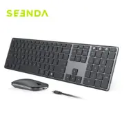 Wireless Bluetooth Keyboard Combo Multi-Device Rechargeable Keyboards and Mice