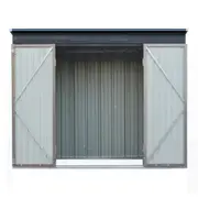 Garden Shed Sheds Outdoor Storage 2.31x1.31M Tool Metal Workshop Shelter