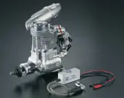 New O.S. GF40 40cc 4 Four Stroke Gas RC Engine with F-6040 Silencer #39400