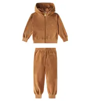 [Moschino Kids] Moschino Kids Jersey tracksuit Y 8 brown