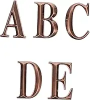 SEWACC 1 Door Number Sign Decorative Marker for House Mailbox Hotel Rooms Durable Fade Resistant for Home Office Address Identification