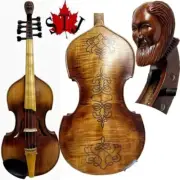 Hand made SONG Brand Maestro 4x4 strings 16 viola d'Amore.Old man neck #15594